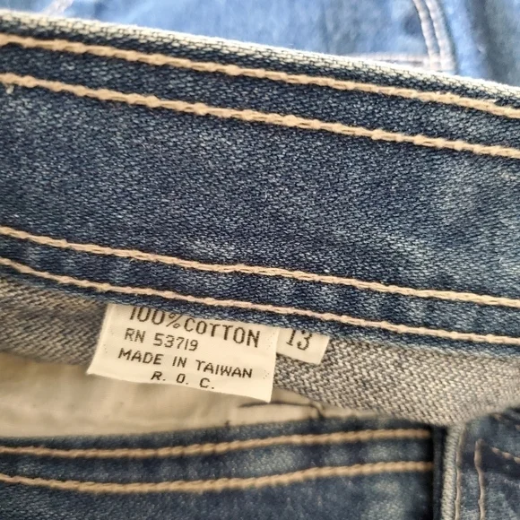 Vintage super high waist straight leg FAST jeans 4/6 - Picture 8 of 8